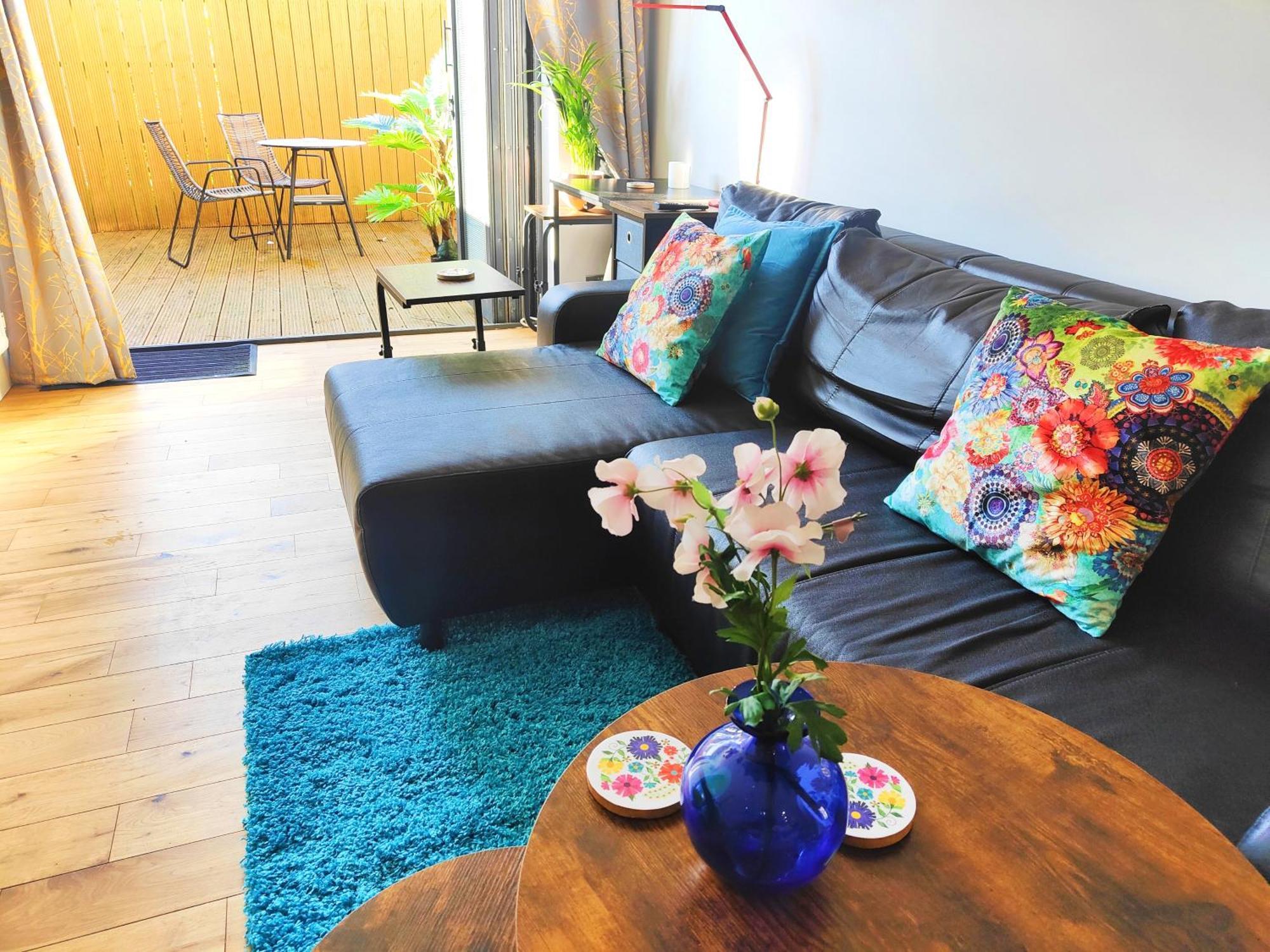 Modern Central Brighton Patio Apartment Екстер'єр фото